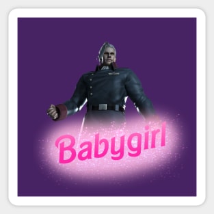 Sergei Vladimir Babygirl Sticker